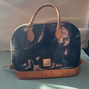 Dooney & Bourke Black Zip Zip Satchel